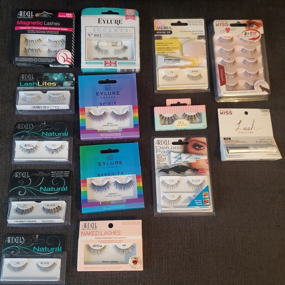 False eyelashes bundle
